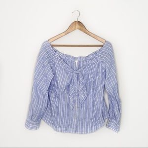 Anthropologie Free People Off The Shoulder Blouse